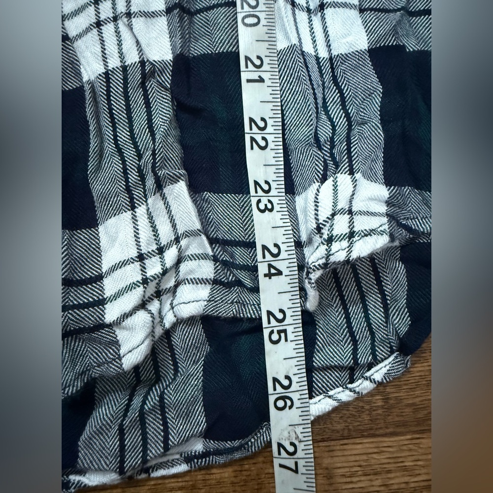Rails Hunter/White/Navy Long Sleeve Button Down Top Size Large - Picture 7 of 8